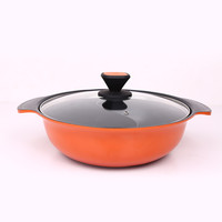 康宁餐具 CORELLE WORLD KITCHEN双耳火锅30厘米带盖PL-CR30/KZ