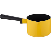 乐扣乐扣奶锅宝宝辅食锅泡面锅小锅家用不粘锅燃气灶适用（黄色）