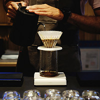 TIMEMORE 泰摩 黑镜BASIC咖啡电子秤 意式手冲咖啡壶秤 家用咖啡豆称重计时 白色