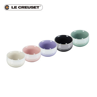 法国LE CREUSET酷彩炻瓷迷你碗5件套花语系列新品汤碗家用小碗