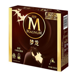梦龙 和路雪 香草口味冰淇淋 雪糕 冰激凌 64g*4支