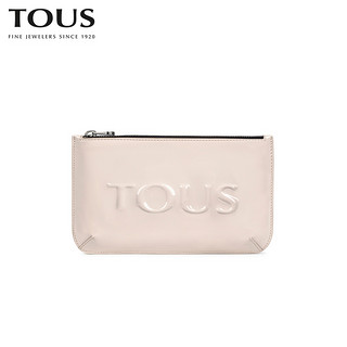 TOUS/桃丝熊2021春夏新品女包中号漆皮化妆包洗漱包（黑色）