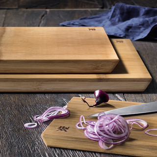 WMF 福腾宝 家用竹砧板菜板切菜板案板切水果 砧板38x26cm