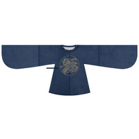 河汉涓埃 明制汉服 玉麒麟 女士圆领短袄 藏蓝 XS