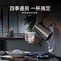 德国WMF透明玻璃杯子家用水杯ins男女客厅茶水杯咖啡杯啤酒杯套装(玻璃杯四件套)