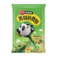三全 动物城熊猫奶黄包300g 趣味早餐 美味下午茶 方便快捷 卡通包 面点