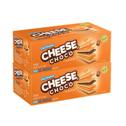 calcheese 奶酪巧克力味 威化饼干648g*2盒