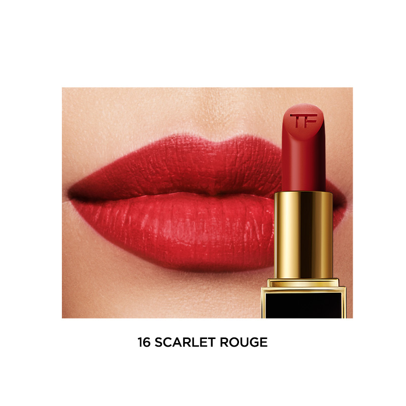 tom ford 汤姆·福特 激情幻魅唇膏 #16scarlet rouge斯嘉丽红 哑光