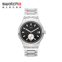斯沃琪(Swatch)瑞士手表 金属系列 学生潮流石英男女表SY23S406G