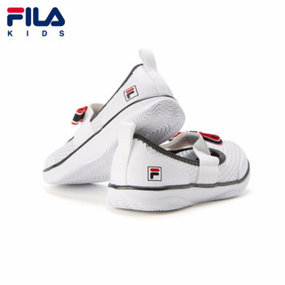 FILA KIDS 斐乐儿童小童女童芭蕾鞋2021夏季新款休闲鞋舞蹈鞋运动 斐乐白-WT 28码/内长17.5cm