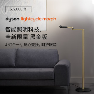 限量黑金版dyson戴森cf06落地灯智能光感呵护眼睛旋转定位一灯多用