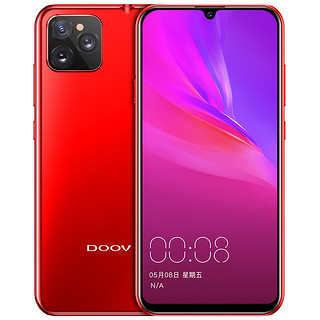 DOOV 朵唯 D19 电霸 4G手机 6GB+128GB 魅焰红