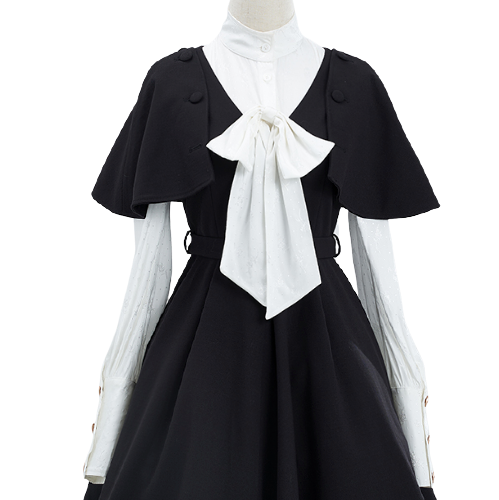 AmberMirror Lolita洛丽塔 新街少女系列 女士羊腿袖衬衫 白色 S