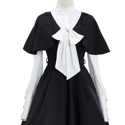 AmberMirror Lolita洛丽塔 新街少女系列 女士羊腿袖衬衫 白色 S