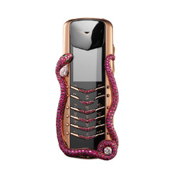 VERTU SIGNATURE 眼镜蛇限量版 3G手机 黑金色