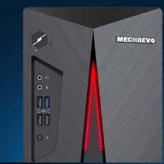 MECHREVO 机械革命 EX880 台式机 黑色(酷睿i7-9700、GTX1660Ti 6G、8GB、512GB SSD)