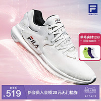 FILA ATHLETICS斐乐女鞋健身鞋综训鞋2021春季新款透气轻便运动鞋