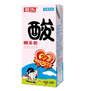 菊乐 酸乐奶含乳饮料 250ml*24盒