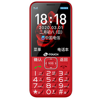 K-TOUCH 天语 N1C 电信版 2G手机 红色