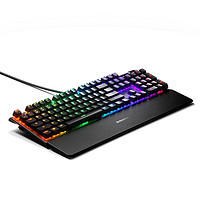 Steelseries 赛睿 Apex 5 104键 有线机械键盘 黑色 Hybrid Mechanical轴体 RGB