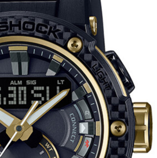 CASIO 卡西欧 G-SHOCK G-STEEL系列 49.2毫米太阳能腕表 GST-B200X-1A9PRT