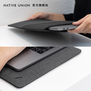 NATIVE UNION Stow苹果笔记本Macbook Pro/Air13/15/16电脑内胆包 深蓝灰 磁吸款 16英寸