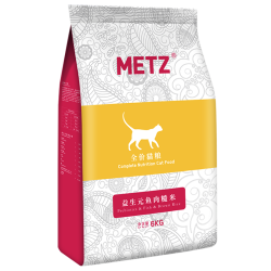 METZ 玫斯 益生元鱼肉糙米全阶段猫粮 6kg