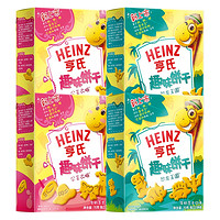 Heinz 亨氏 婴幼儿动物趣味饼干 70g*4盒