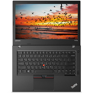 ThinkPad 思考本 T470p 14.0英寸 笔记本电脑 黑色(酷睿i7-7700HQ 、940MX、8GB、500GB HDD、1080P、20J6A019CD)