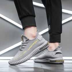 clawmoney2021夏季新款跑鞋男鞋透气耐磨舒适百搭运动休闲鞋健身椰子