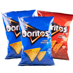 Doritos 多力多滋 美国进口多力多滋Doritos农场味玉米片进口膨化薯片零食92.1g*3袋
