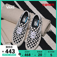 VANS 范斯 Vans范斯官方 红黑棋盘格男鞋女鞋低帮板鞋运动鞋