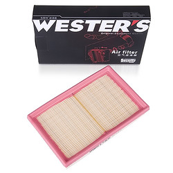 WESTER'S 韦斯特 适配国产铃木雨燕 1.5 空滤空气滤芯空气格