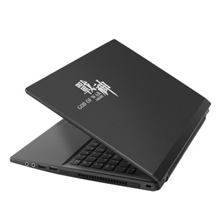 Hasee 神舟 战神K670D-G4H6 15.6英寸 游戏本 黑色(奔腾G5420、GTX 1050 4G、8GB、256GB SSD+1TB HDD、1080P、IPS）