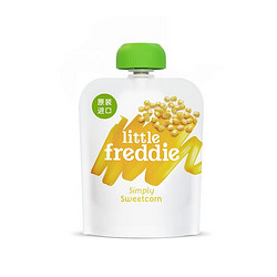 LittleFreddie 小皮 果泥 法版 1段 甜玉米味 70g