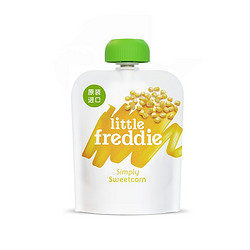 LittleFreddie 小皮 婴幼儿果泥 甜玉米泥 70g