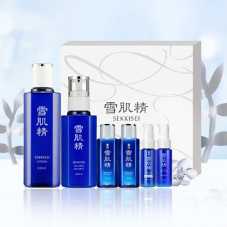 雪肌精 SEKKISEI 清润水乳经典型礼盒（化妆水200ml+乳液140ml）保湿提亮 清润护肤套装*6  大客户