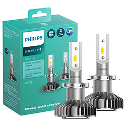 PHILIPS 飞利浦 耀白光 H7 汽车LED大灯 1对装