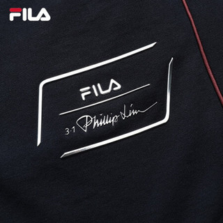 FILA X 3.1 Phillip Lim斐乐男士针织五分裤2021夏季新款运动短裤 传奇蓝-NV 180/88A/XL