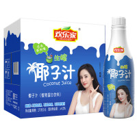 欢乐家 生榨椰子汁 1kg*6瓶