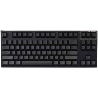 REALFORCE 燃风 R2TL-USV-BK 标准版 87键 有线静电容键盘 黑色 Topre静电容轴 无光