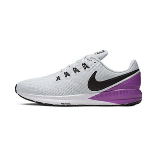 NIKE 耐克 Air Zoom Structure 22 男子跑鞋 AA1636-009 灰紫 41