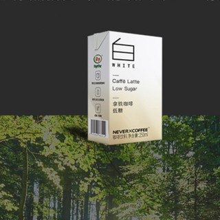 NEVER X COFFEE 白 拿铁咖啡 250ml*6盒