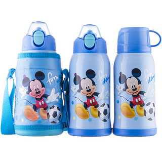 Disney 迪士尼 HM3202M1 儿童保温杯  600ml 米奇蓝