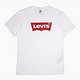 补贴购：Levi's 李维斯 17783-0197 男士白色经典LOGO印花短袖T恤