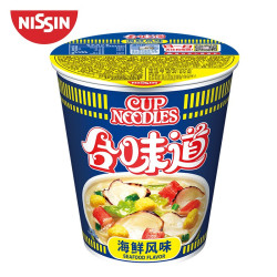 NISSIN 日清食品  合味道 海鲜风味 方便面 84g