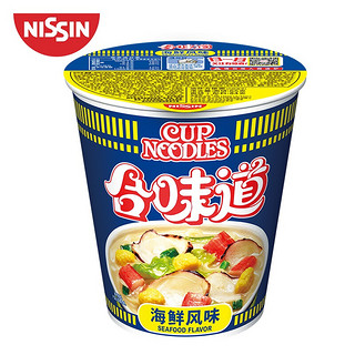 NISSIN 日清食品 合味道 海鲜风味 方便面 84g