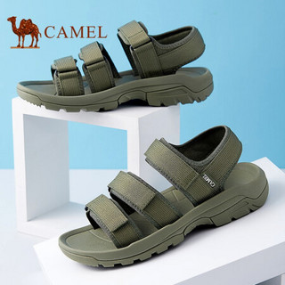 CAMEL 骆驼 男士凉鞋 A122162902 军绿 41