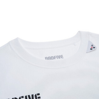 李宁男装T恤2021反伍BADFIVE篮球系列男子短袖文化衫AHSR099
