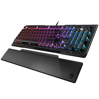 ROCCAT 冰豹 VULCAN 104键 有线机械键盘 银黑色 冰豹泰坦茶轴 RGB